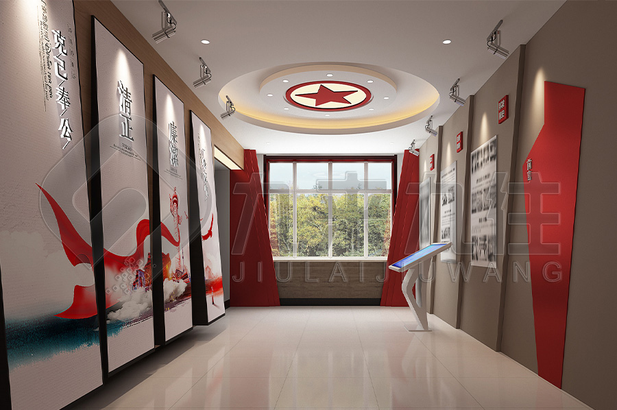 廉政教育基地展廳設(shè)計(jì)，多媒體展廳設(shè)備方案