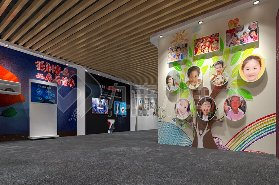 智慧禁毒防艾基地，施工單位，毒品預(yù)防教育展廳建設(shè)方案，高科技設(shè)備