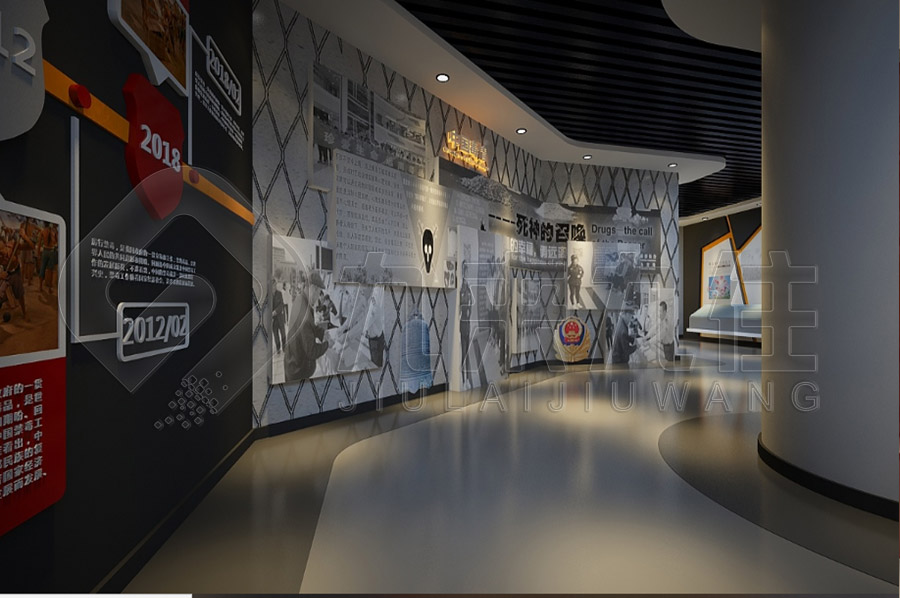 安全宣傳展廳，交通安全教育館，設(shè)計布局，方案