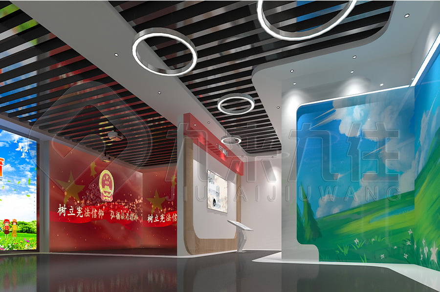 法制宣傳教育館，普法教育，展廳設(shè)計，多媒體設(shè)備
