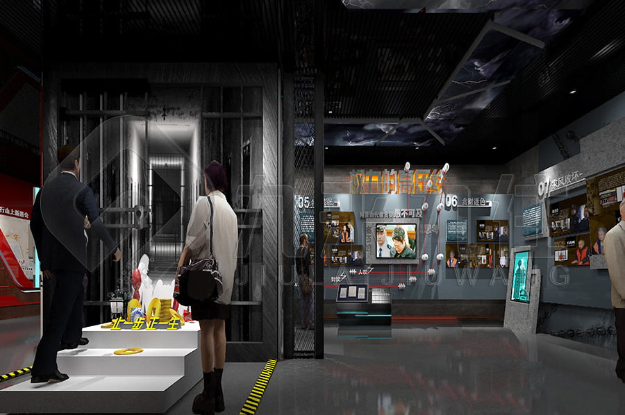 反腐倡廉宣傳館方案，網(wǎng)上3d反腐倡廉文化教育展館，聲光電反腐倡廉基地，墻面互動投影系統(tǒng)，互動答題系統(tǒng)，互動滑軌屏