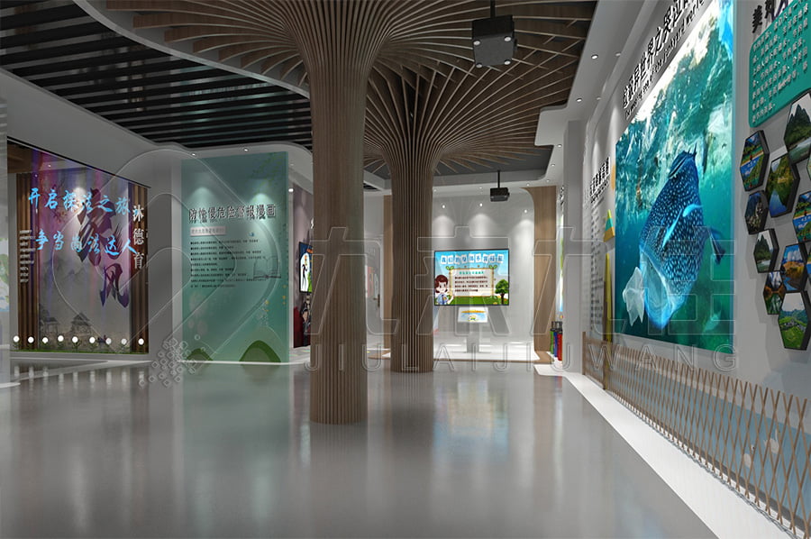 道德與法制教育展廳，法治文化主題展館裝修，司法局普法主題展廳設(shè)計(jì)平面圖