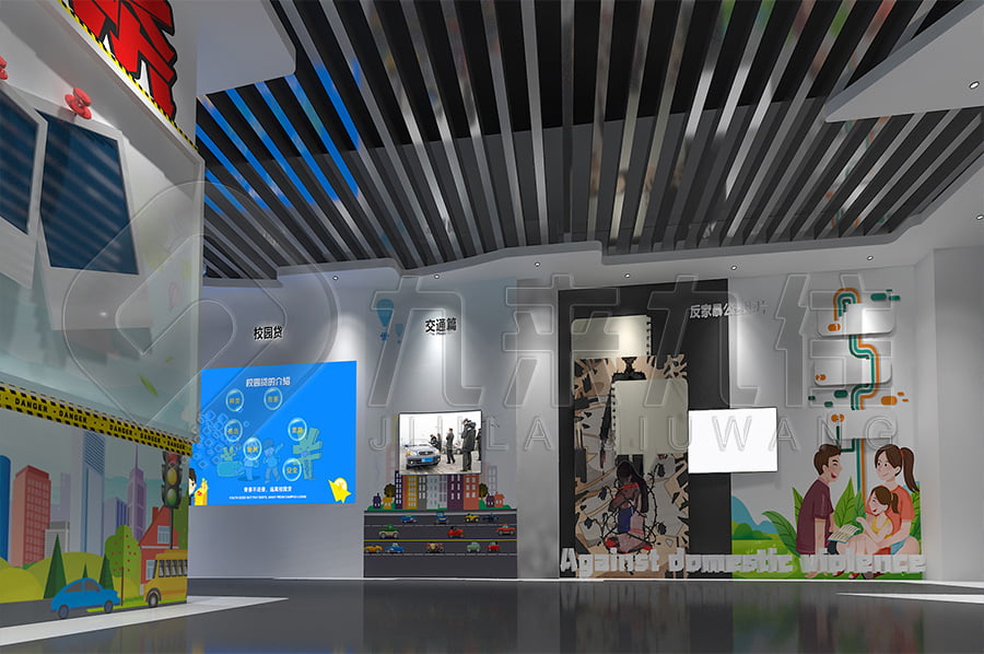 道德與法制，法制教育展廳，裝修公司，司法局法治文化示范展館，設(shè)計(jì)平面圖
