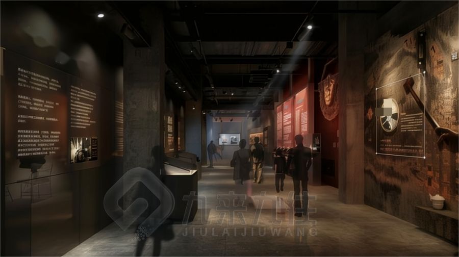 中學(xué)人防教育展館設(shè)計(jì),數(shù)字化人防互動展示,現(xiàn)代智慧人防展廳施工