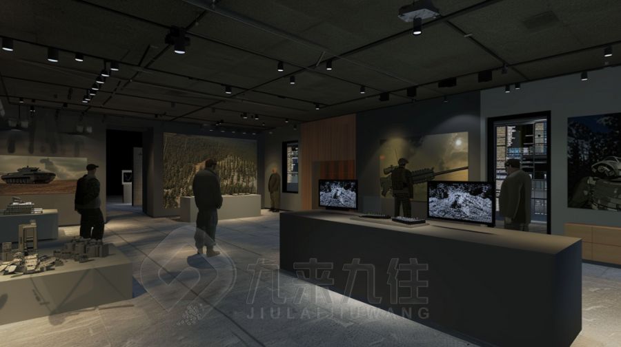 智慧國防動(dòng)員展廳設(shè)計(jì),現(xiàn)代展廳建設(shè),多媒體互動(dòng)設(shè)備