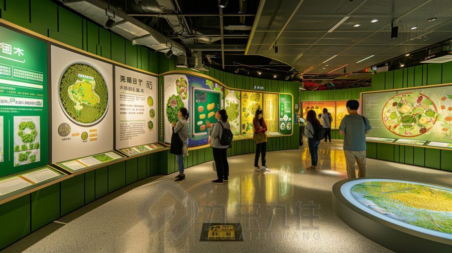 農業(yè)局博物館設計,環(huán)保展覽館施工,智能化展廳策劃