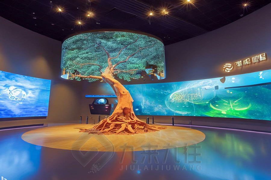 濕地保護展覽館設計,環(huán)保展廳施工方案,數(shù)字化濕地展覽館設計公司