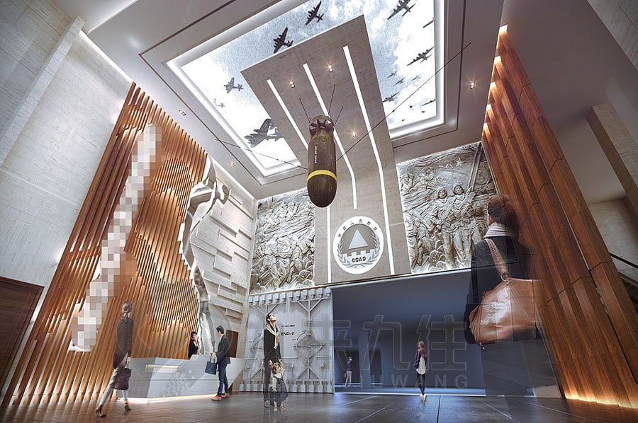 沉浸式國防宣教展館設計, 高科技國防教育互動體驗, 現代化國防展覽館建設方案
