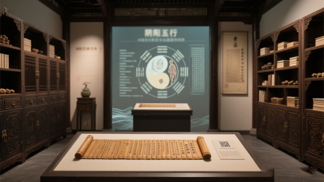 高科技中醫(yī)藥文化展廳效果圖